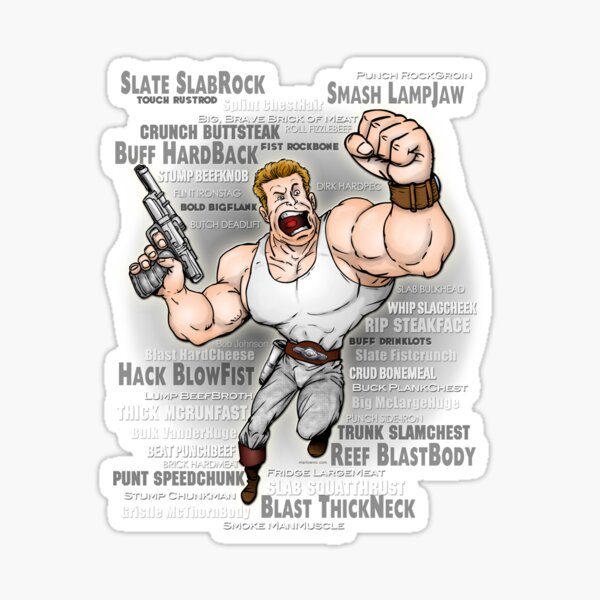 Riffed McNickname! Sticker