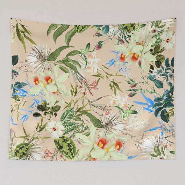 Item preview, Beautiful Flowers Artistic Tropical Pattern designed and sold by livianasgifts.