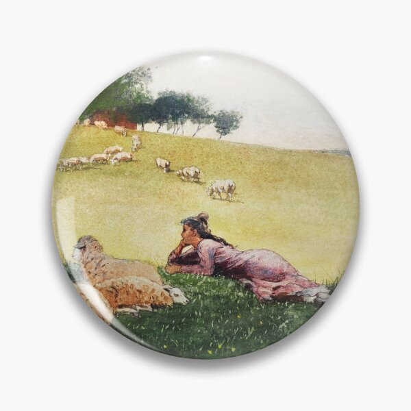 Item preview, Winslow Homer - Shepherdess Of Houghton Farm 1878 designed and sold by Skeelo702.