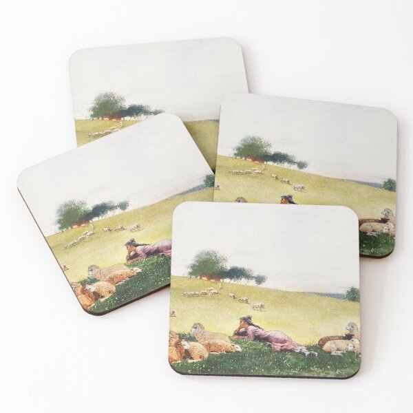 Item preview, Winslow Homer - Shepherdess Of Houghton Farm 1878 designed and sold by Skeelo702.