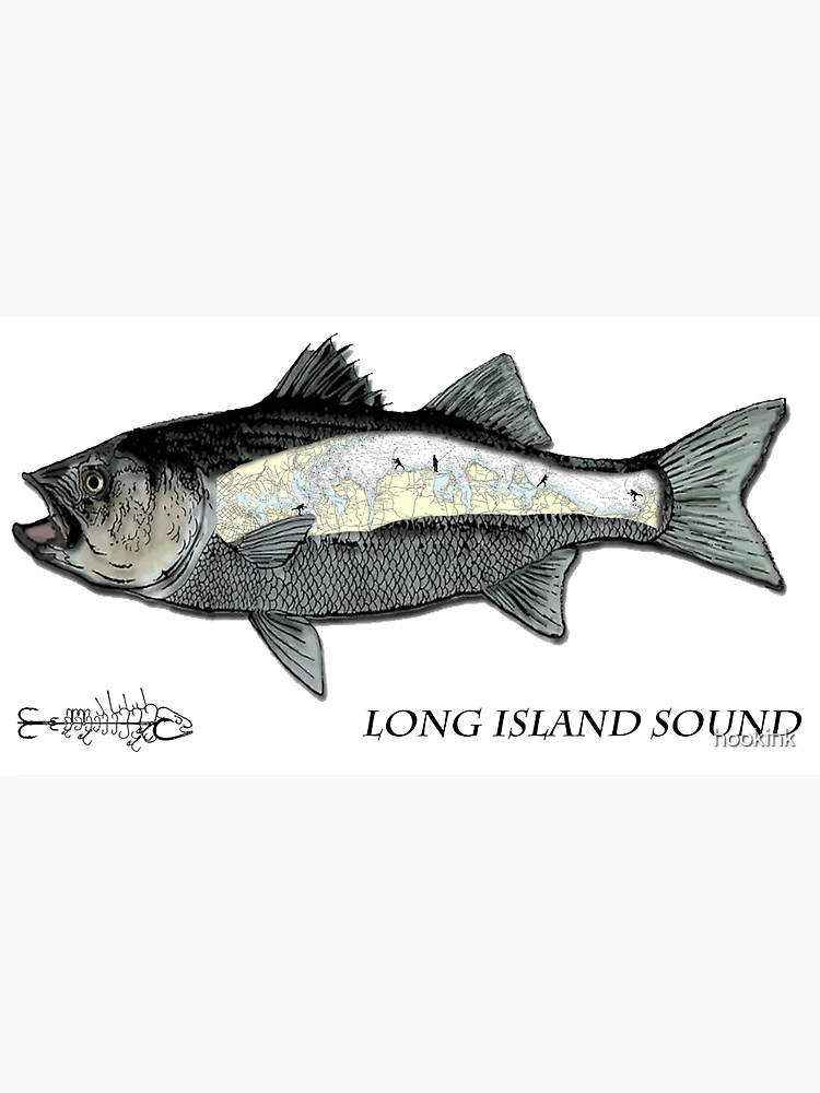 LONG ISLAND SOUND FISHING Bucket Hat for Sale by hookink