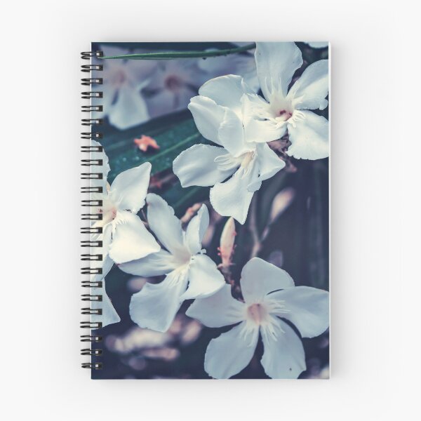 Item preview, White Nerium oleander flowers designed and sold by lena-maximova.