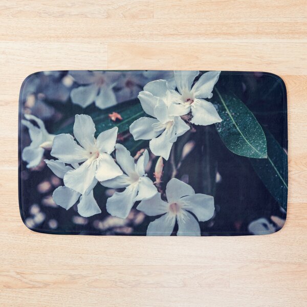 Item preview, White Nerium oleander flowers designed and sold by lena-maximova.
