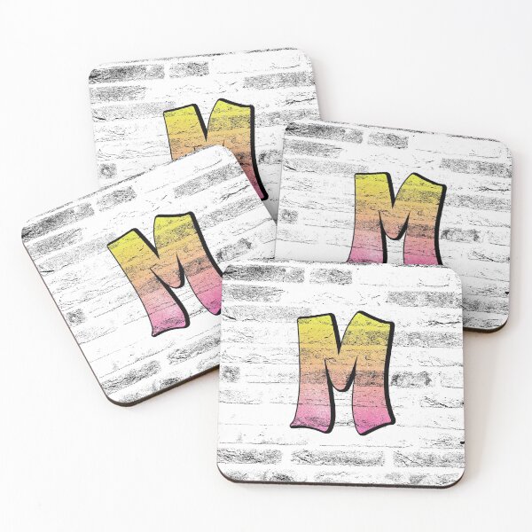 Item preview, Letter M, Colorful Graffiti Alphabet M designed and sold by blingg.