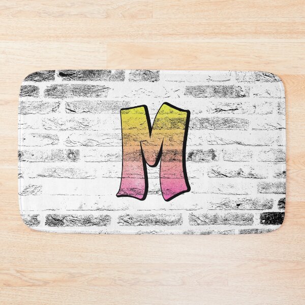 Item preview, Letter M, Colorful Graffiti Alphabet M designed and sold by blingg.