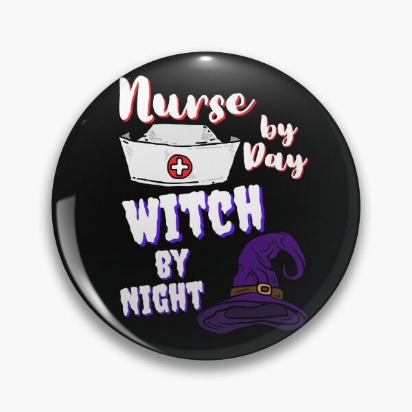 Item preview, Nurse By Day Witch By Night Halloween  designed and sold by Vibbin4Life33.