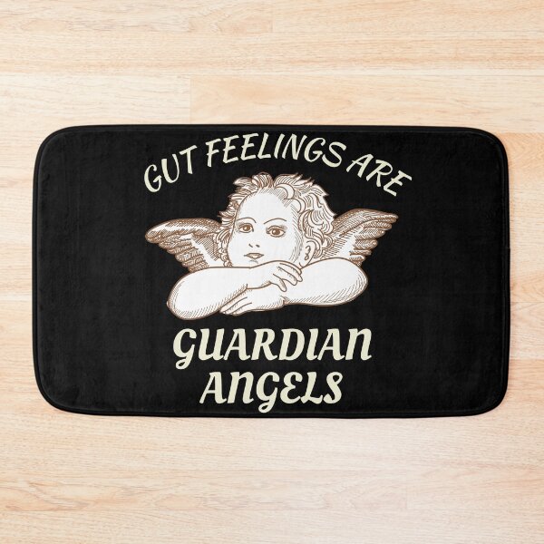 Item preview, Gut Feelings are Guardian Angels designed and sold by HQ Prints.