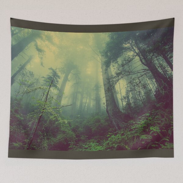 Item preview, Mystical Forest Fog Nature Photography designed and sold by livianasgifts.
