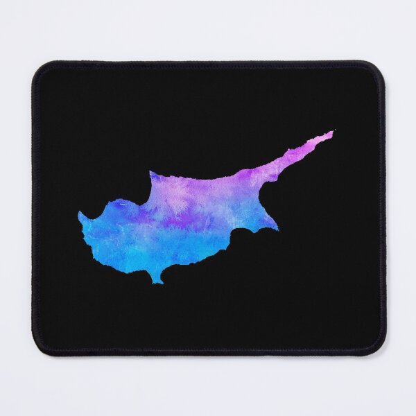 Item preview, Cyprus Watercolor Map - Cypriot designed and sold by MountainD.