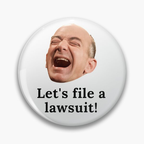 Item preview, Jeff Bezos lawsuit meme designed and sold by Zs Photo.