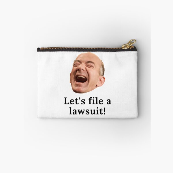 Item preview, Jeff Bezos lawsuit meme designed and sold by Zs Photo.