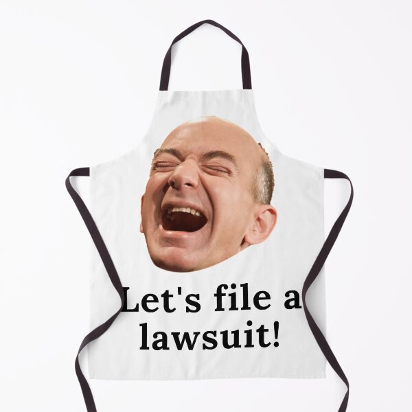 Item preview, Jeff Bezos lawsuit meme designed and sold by Zs Photo.