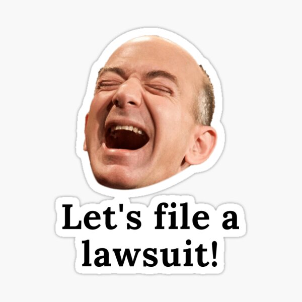 Item preview, Jeff Bezos Klagememe designed and sold by Zs Photo.