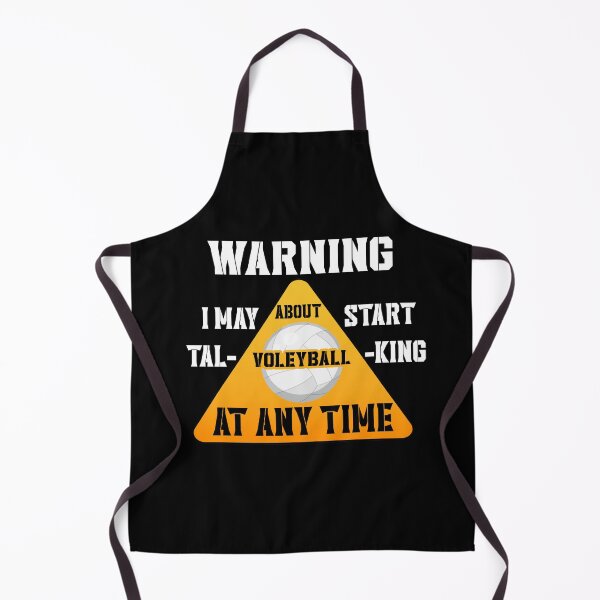 Item preview, Warning, I May Start Talking About Volleyball Funny illustration designed and sold by KO-Design.