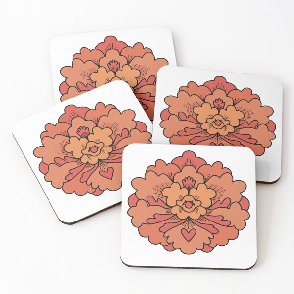 Item preview, Peony peach designed and sold by carineavecunc.