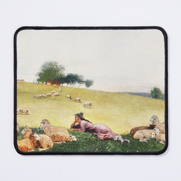 Item preview, Winslow Homer - Shepherdess Of Houghton Farm 1878 designed and sold by Skeelo702.