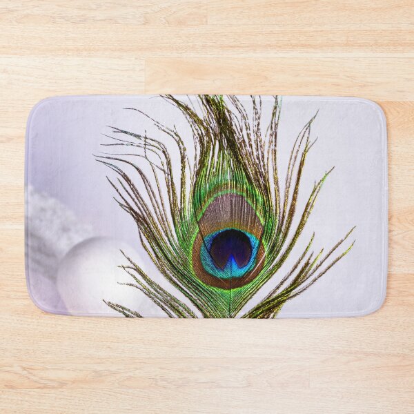 Item preview, Decorative Peacock Feather Soft Feminine Pink designed and sold by livianasgifts.