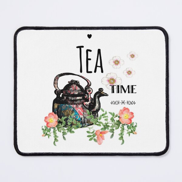 Item preview, Floral Teatime designed and sold by redstitchlab.