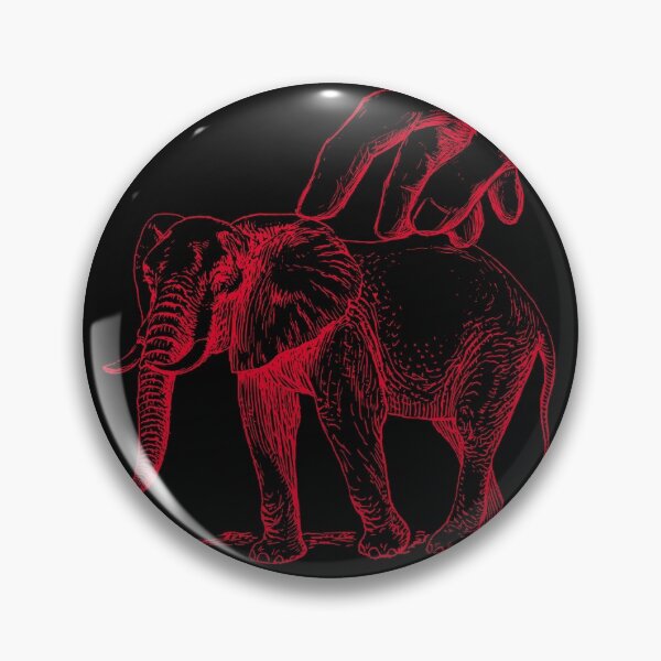 Item preview, Red Elephant Animal  designed and sold by aliyeus.