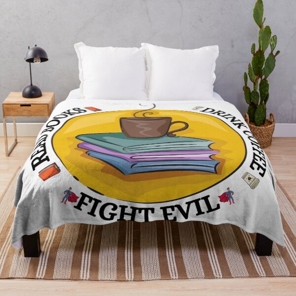 Item preview, Read books. Drink coffee. Fight evil designed and sold by YuneDesigns.