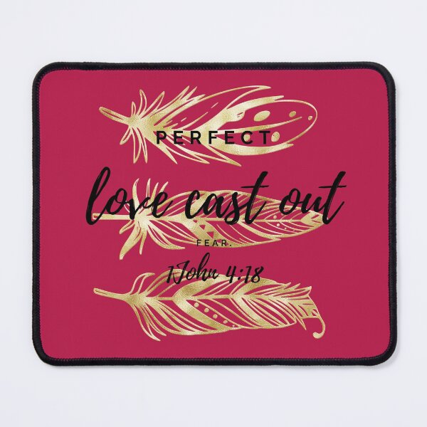 Artikelvorschau, Perfect love cast out fear. 1john 4:18 entworfen und verkauft von Sheepherder120.