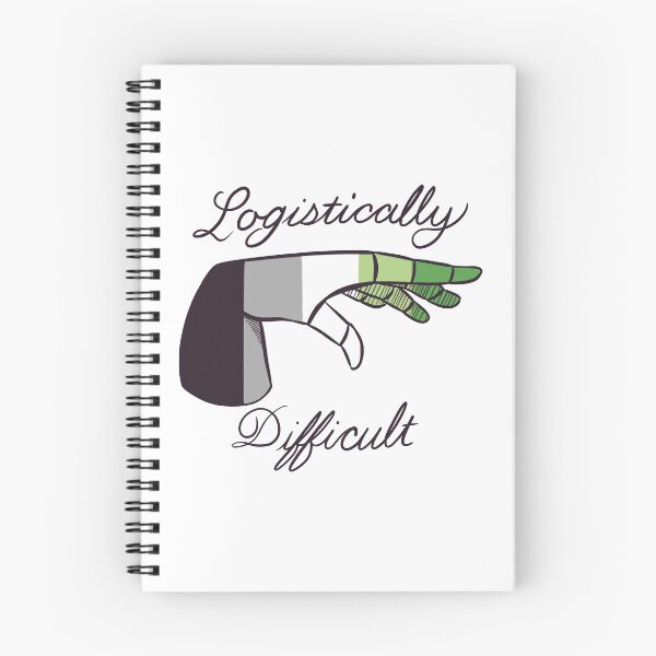 Item preview, Logistically Difficult - Aromantic designed and sold by Bridget Serdock.