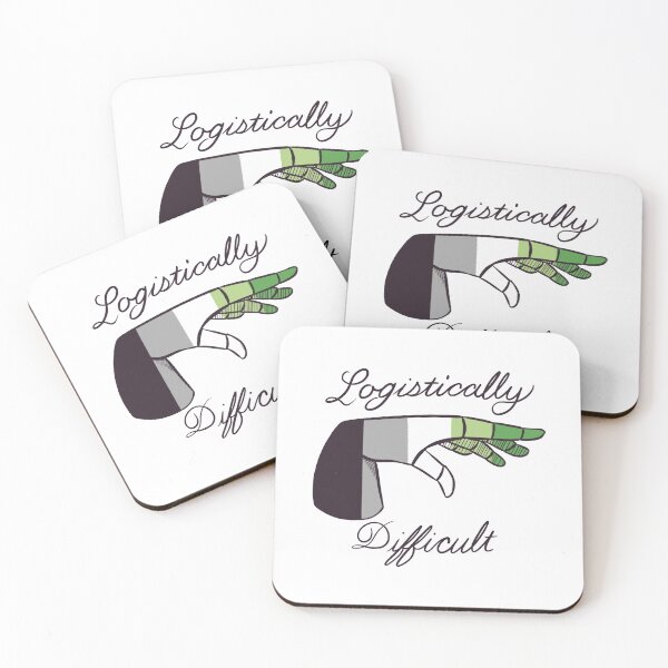 Item preview, Logistically Difficult - Aromantic designed and sold by Bridget Serdock.