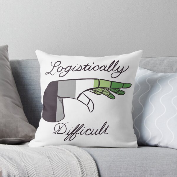 Item preview, Logistically Difficult - Aromantic designed and sold by Bridget Serdock.