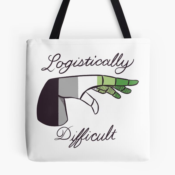 Item preview, Logistically Difficult - Aromantic designed and sold by Bridget Serdock.