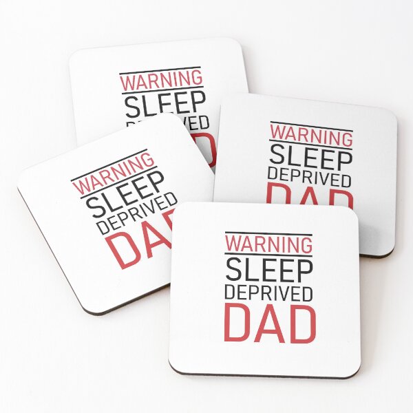 Item preview, Warning Sleep Deprived Dad, Best Dad Gift, Fathers Day Gift, Husband Gift, Funny Dad, Dad Birthday Gift designed and sold by adjamine.