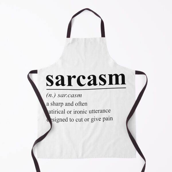 Item preview, Sarcasm - word definition designed and sold by adiosmillet.