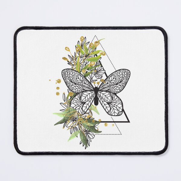 Aperçu de l'œuvre Papillon en fleur créée et vendue par RamiStore123.