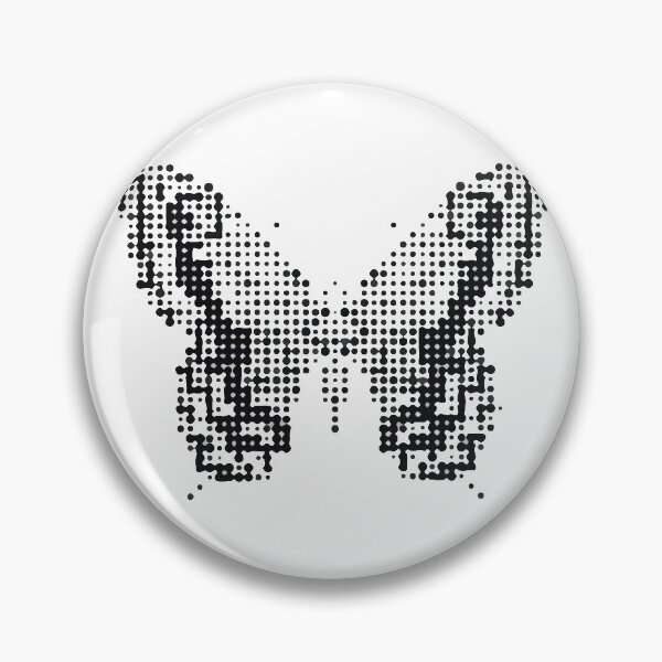 Item preview, Halftone butterfly transparant designed and sold by ActuallyDawn.