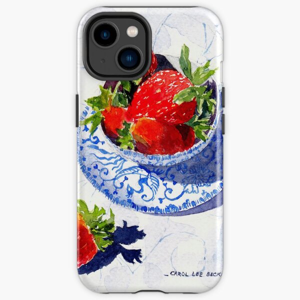 Three Strawberries iPhone Tough Case