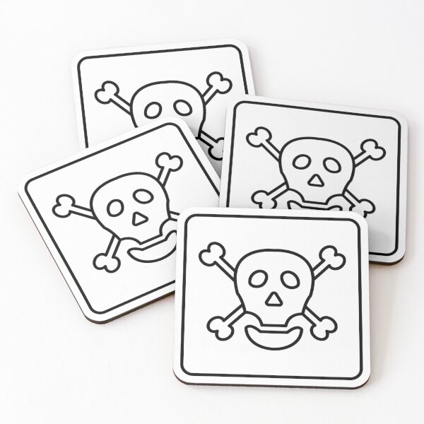 Item preview, Hazardous Poison Skull and Crossbones designed and sold by magicbyrc.