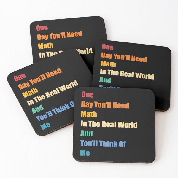 Item preview, One Day You 'll Need Math In Real world and You'll Think Of Me designed and sold by freeArt10.