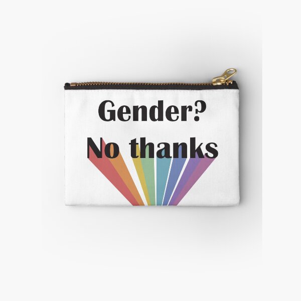 Item preview, Gender? No thanks designed and sold by ActuallyDawn.