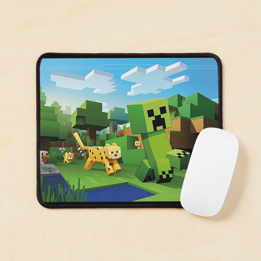Minecraft in the Wild Mouse Pad
