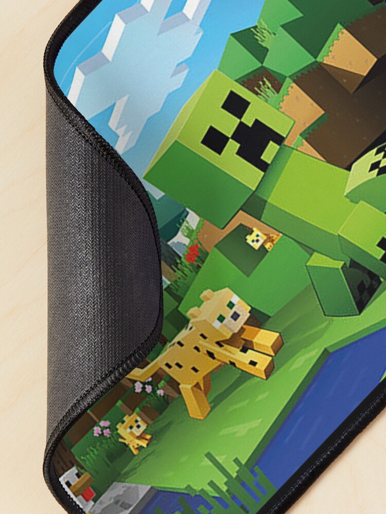 Alternate view of Minecraft in the Wild Mouse Pad