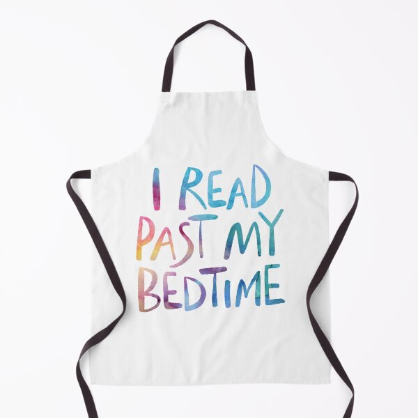 Item preview, I read past my bedtime - Rainbow designed and sold by Marie Funseth.