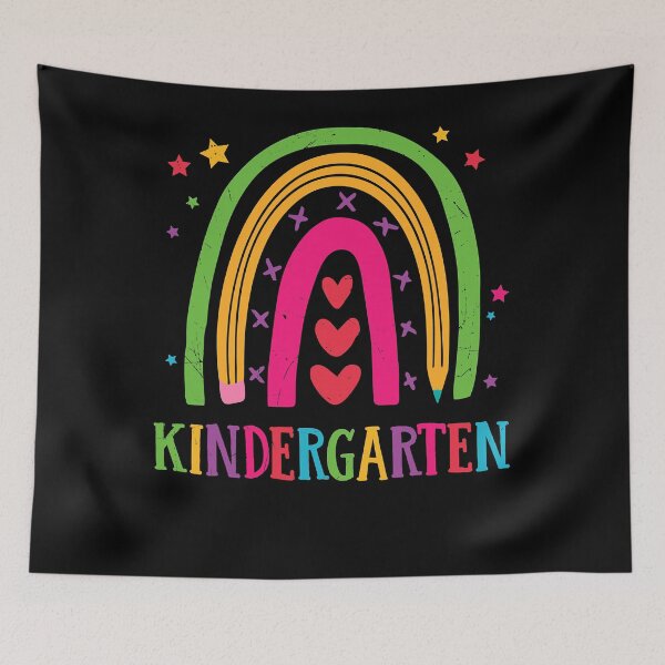 Item preview, Kindergarten Rainbow Teacher Student Back To School . designed and sold by rowachasi.