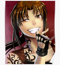 Badass Revy Poster
