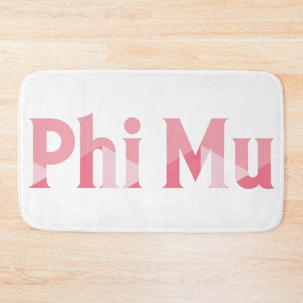Item preview, Phi Mu Pink Geo designed and sold by RosePetals14.