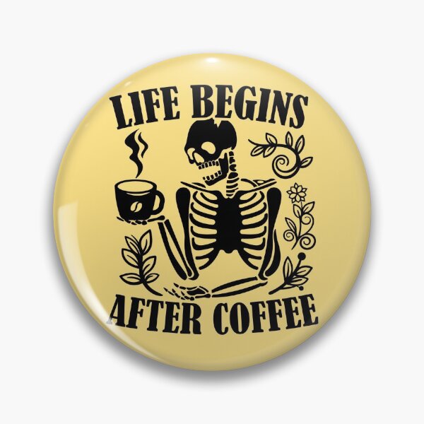 Item preview, Life Begins After Morning Coffee designed and sold by ShowMePride.