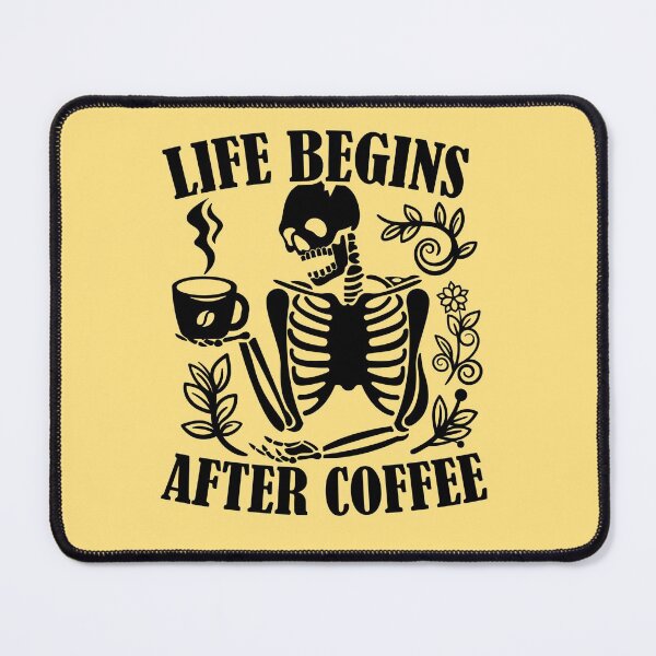 Item preview, Life Begins After Morning Coffee designed and sold by ShowMePride.