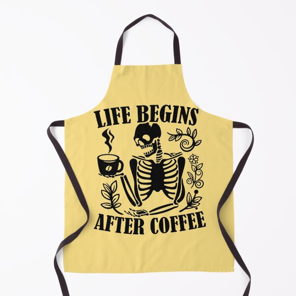 Item preview, Life Begins After Morning Coffee designed and sold by ShowMePride.