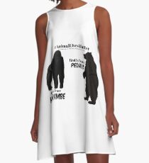 Harambe & Pedals A-Line Dress