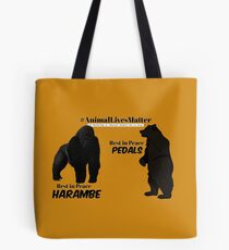 Harambe & Pedals Tote Bag