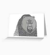 Where Bear Greeting Card