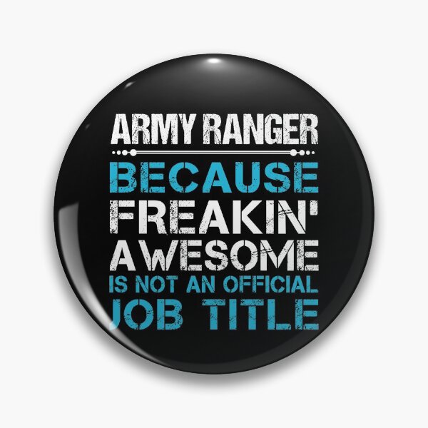 Army Ranger Pins and Buttons for Sale | Redbubble